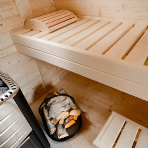 sauna finlandese da esterno sander 3 posti